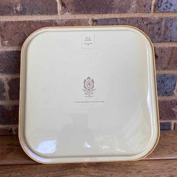 Vintage 1971 Daher Decorated Ware Fruit Motif Serving Tray - Picture 5 of 6